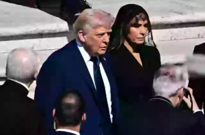 Every instance of President Trump flouting protocol at Pope Francis’s funeral has been denounced as a disgrace.