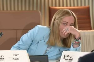 What Just Happened Between Meloni and Macron Has Everyone Talking
