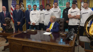 Trump Sparks Backlash After ‘Awkward’ White House Talk With Juventus Players