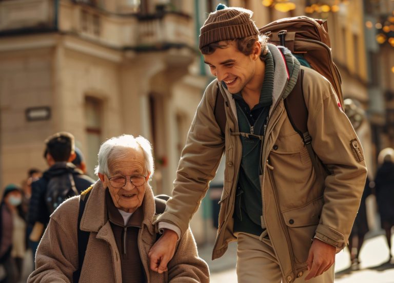 I Tried Helping an Elderly Woman With Her Bags — What She Said Stopped Me Cold