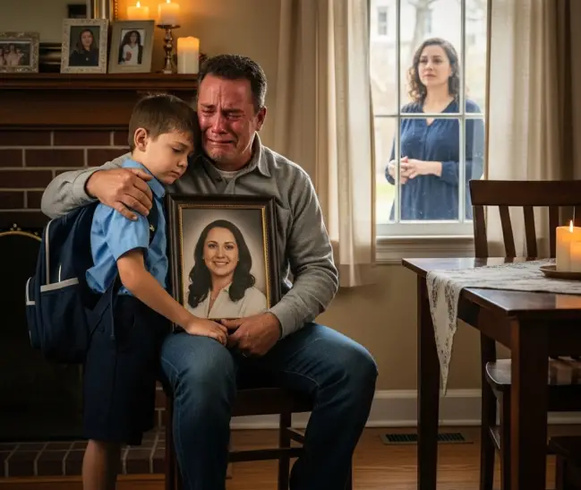 When My Son Claimed His Dead Mother Visited His School, I Thought It Was Grief—Until I Saw the Security Footage