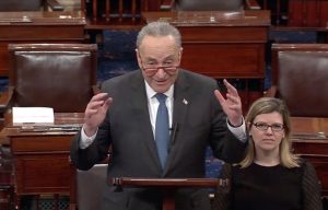 Schumer Slammed After Making Guilty Confession On Senate Floor
