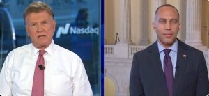 Hakeem Jeffries Grilled on Live TV as CNBC Host Calls Out Democrats’ Government Shutdown Tactics