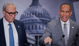 Jeffries, Schumer Feel the Heat As Dems Continue Govt. Shutdown
