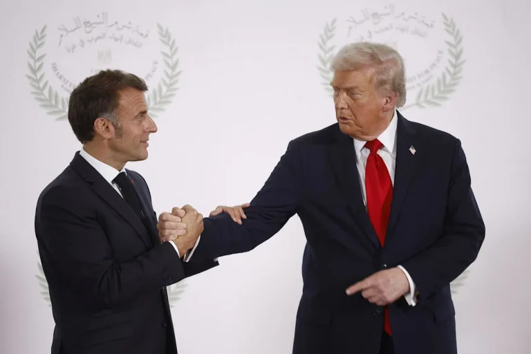 Lip Reader ‘Decodes’ Trump’s Five-Word Threat to French President Macron During Tense Handshake