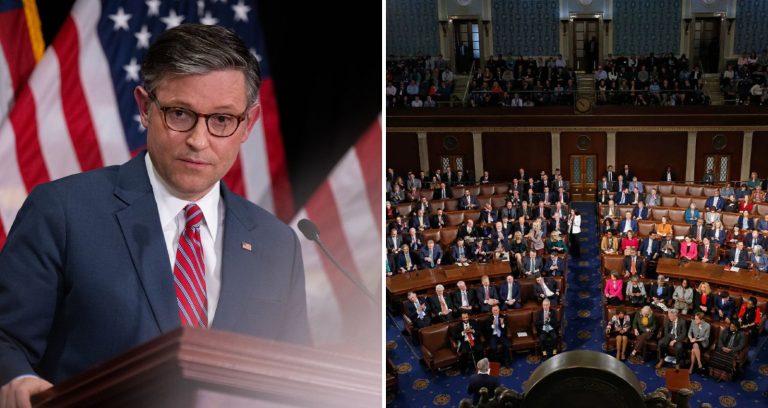 House Speaker Mike Johnson Claims Schumer and Jeffries Fear Far-Left Challenges Amid Government Shutdown