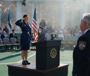 At My Commissioning, Stepfather Pulled a Gun—Bleeding, The General Beside Me Exploded in Fury—Then… This is one of those