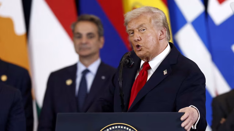 Donald Trump Caught on Hot Mic Making Subtle Dig at Justin Trudeau During Gaza Ceasefire Summit