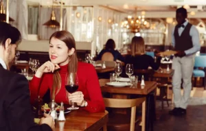 At an Upscale Restaurant, the Waiter Bent Down and Told Me Something — And I Sat There Unable to Move