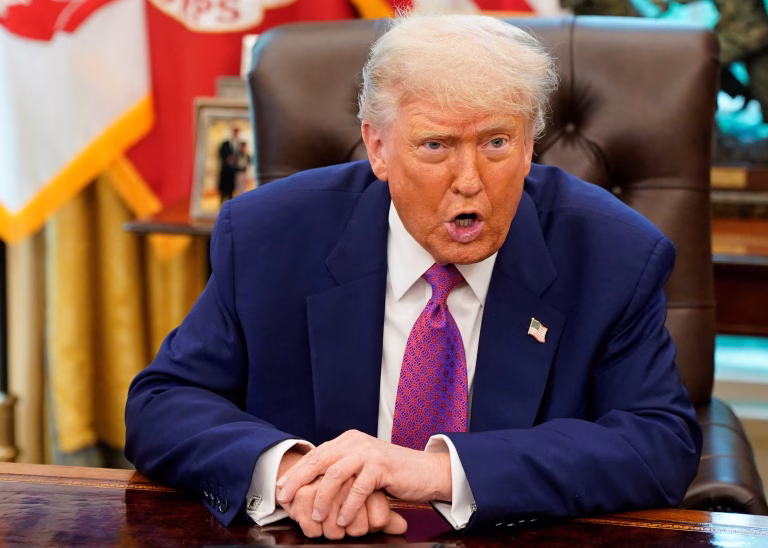 Trump’s sharp response to a reporter’s question reminds everyone why he won the presidency twice