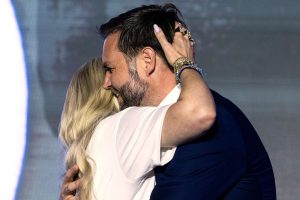 Lip Reader Reveals What Erika Kirk Whispered to JD Vance During Their Viral Hug — The Hidden Words That Changed Everything