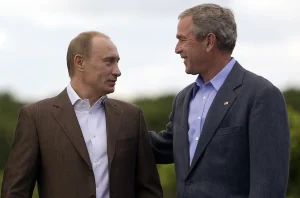 Putin Told Bush Ukraine Was “Part of Russia” Decades Before Full-Scale Invasion, 2001 Transcript Shows