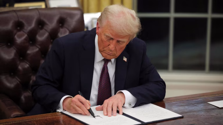 Trump signs major executive order
