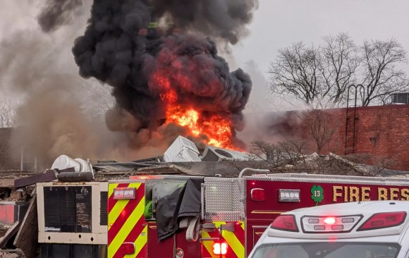 Explosion tears through nursing home