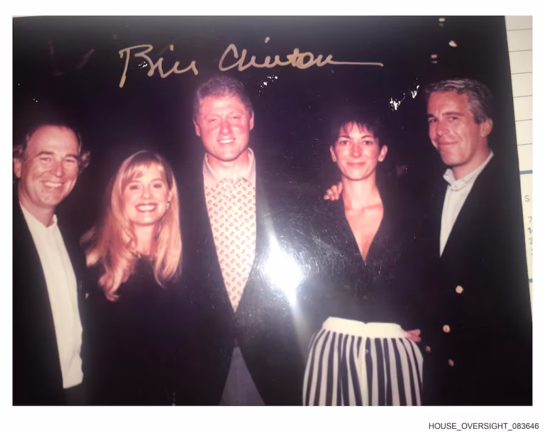 Previously Unreleased Photos From Epstein Estate Show Prominent Figures as Congressional Probe Continues