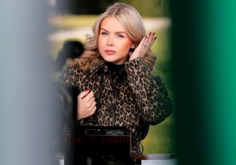 Karoline Leavitt gives peek behind the scenes after Vanity Fair lip closeup goes viral