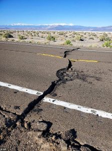 Multiple quakes shake state where the ground could split apart