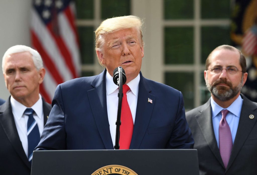 Trump announces national emergency