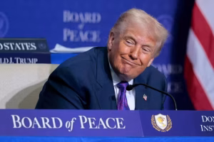 People left in shock after Trump’s uncomfortable comments about Melania during ‘Board of Peace’ speech