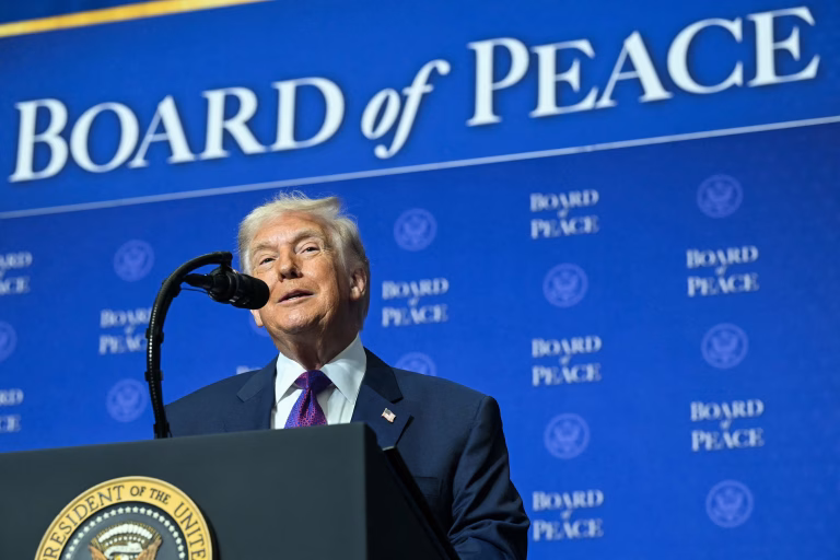 Trump makes bizarre unsolicited comment about something very personal during Board of Peace speech