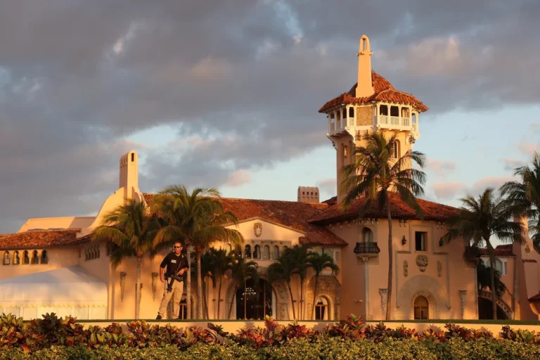 Armed man shot at Mar-a-lago