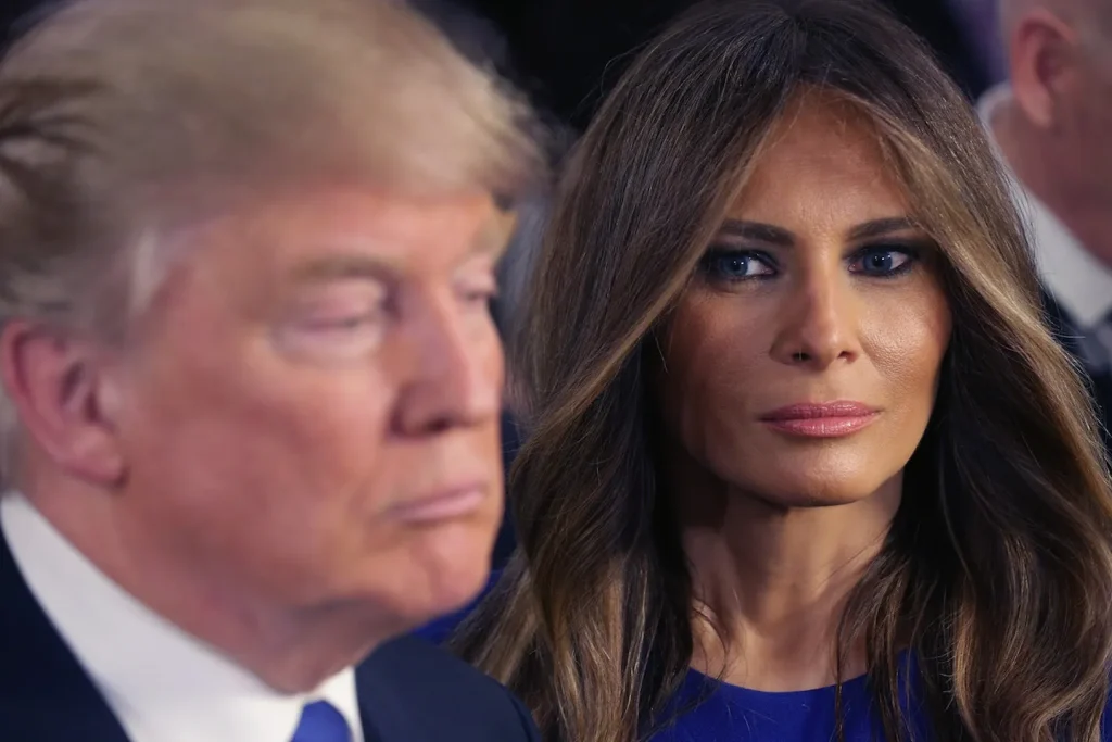 Melania’s comments about her age gap with Trump when they began dating leave people shocked