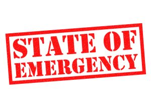 Four states declare state of emergency