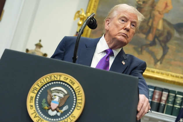 White House issues ‘wild’ response after video of Trump slurring raises health concerns