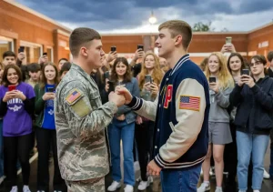 “The Quarterback Shoved My Little Sister — He Didn’t Know Her Brother Had Just Returned From a Black Ops Deployment”